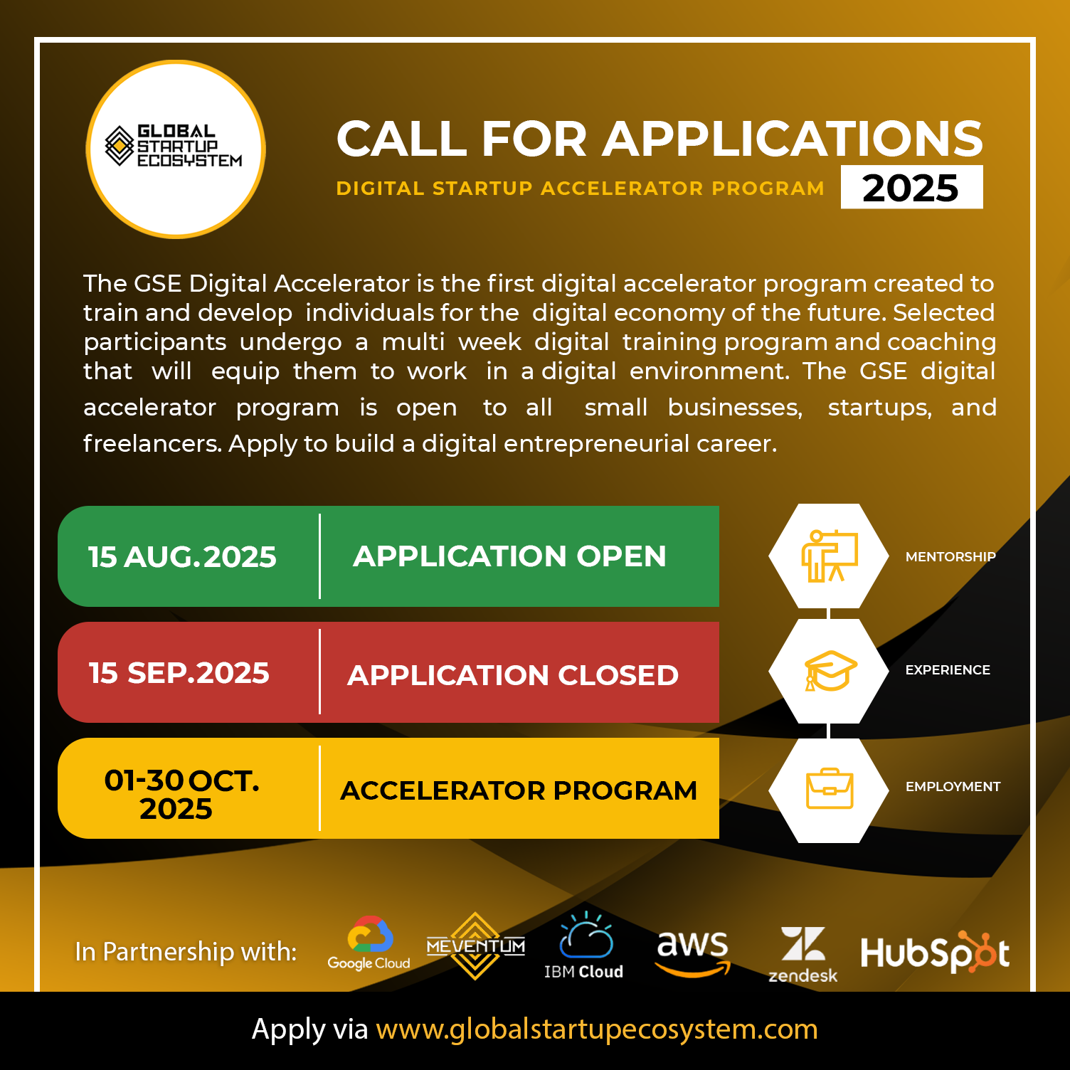 Global Startup Ecosystem (GSE) Opens Applications for 8th Annual ...